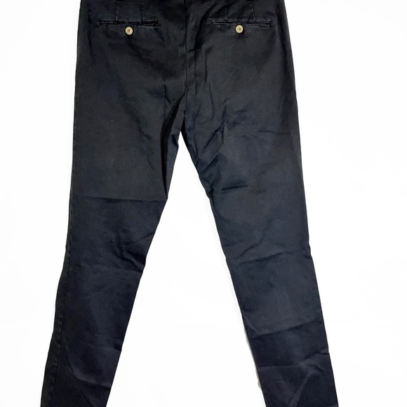 Futuro Handmade Italian Suit, Black Cotton, Jacket/Pants, Euro Size 50 (40R) NEW - Picture 7 of 11